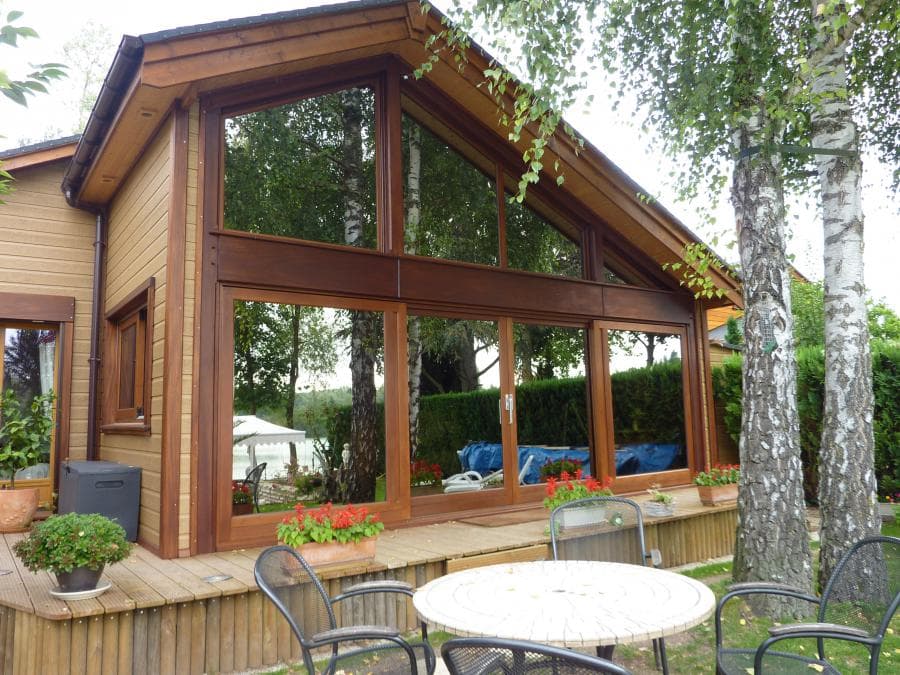 Réalisation menuiserie bois — Maison ossature bois